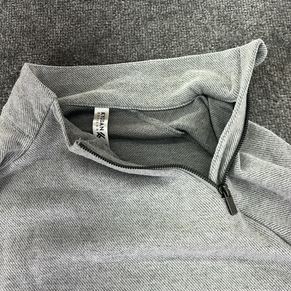 Kyodan Outdoor Long Sleeve Sweater Sweatshirt Gray Womens Size XL - Picture 7 of 10